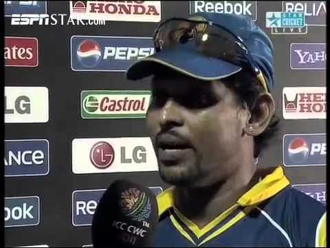 Post-match interview with Mahela, Match 9, Hobart, CB Series, 2012