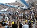Hinchada Racing club vs Independiente