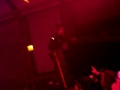 This clip from The Cruxshadows' big performance at Dragon*Con features dancer (and tour manager) Jessica Lackey waving flags.  Also, Rogue jumps on top of the stage-left speaker cabs, which is a given at most of their shows.  :)