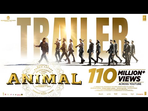 Trailer for "ANIMAL" featuring Ranbir Kapoor, Rashmika M, Anil K, Bobby D, directed by Sandeep Vanga and produced by Bhushan K.