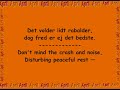 Jeg vælger mig april Yes april is my choice