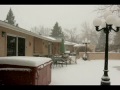 Denver Snow Storm timelapse
