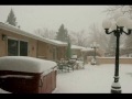 Denver Snow Storm timelapse