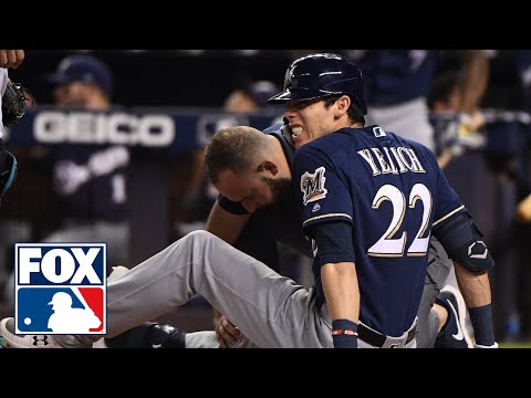 Video: Christian Yelich to miss remainder of Brewers season with fractured right knee cap | MLB WHIPAROUND