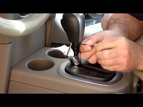 Saturn Ion shifter handle removal