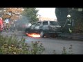 Autobrand in Uithoorn