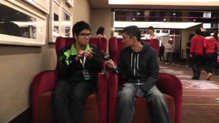 DRG getting interviewed by Hotbid