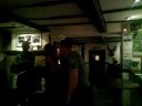two of the members singing bohemian rhapsody. they arent drunk, just stupid!