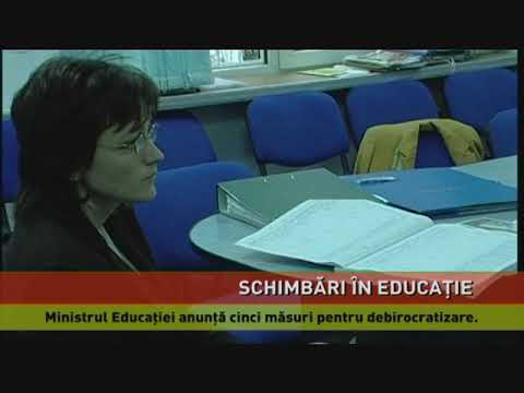 Ministrul Educației anunță cinci măsuri pentru debirocratizare