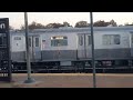 R160A (J) train departing Broadway Junction + R179 (N) train sighting