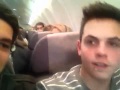 We're on a big jet plane :P
