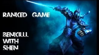 LoL: Ranked Shen Jungle Full Game (Season 3 Jungle)