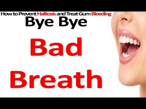 how to treat halitosis