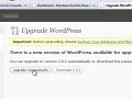 Upgrade Wordpress, Plug-ins and Themes