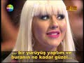 christina aguilera t�rkiye hakk?nda ne d�?�n�yor acun sordu ve cevab?..