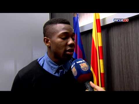 Barça B's Adama Traoré renews his contract until 2018