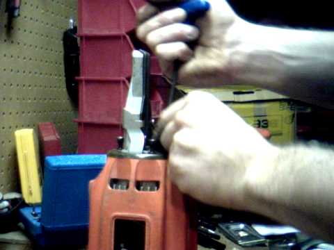 how to repair pneumatic nail gun