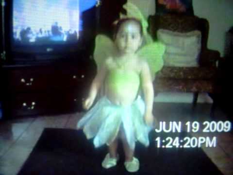 my 2 year old god-daughter was dancing to "My Hips Don't Lie" by Shakira in 
