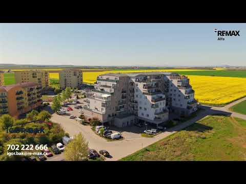 Video Prodej bytu 3+kk, 54,5 m², lodžie, komora a parkovací stání – V Honech 690, Klecany