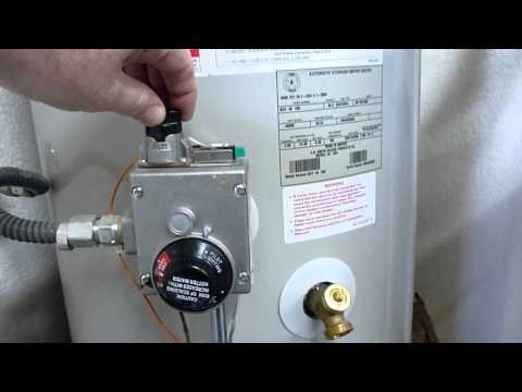 how to drain ao smith water heater