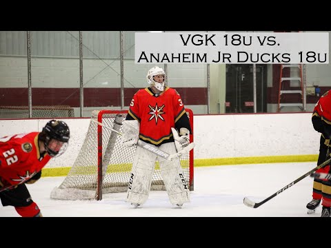 Saves Vs. Anaheim Jr Ducks 18u