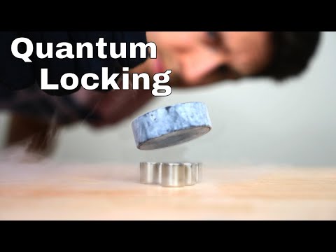 Quantum Locking Is An Everyday Science Demo