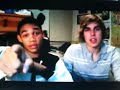 Roshon Fegan & Cody Linley giving me a shout out Roshon Fegan & Cody Linley giving me a shout out