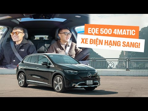 Đánh giá Mercedes-Benz EQE 500 4MATIC gần 4 tỷ đồng: Sang thôi chưa đủ, phải tốt hơn nữa