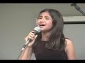 9 year old Genesis Codina singing \"National Anthem\"