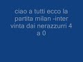 milan-inter stravinta dai nerazzurri 0-4