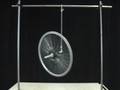 MIT Physics Demo -- Bicycle Wheel Gyroscope
