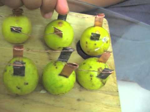 how to generate electricity from lemon