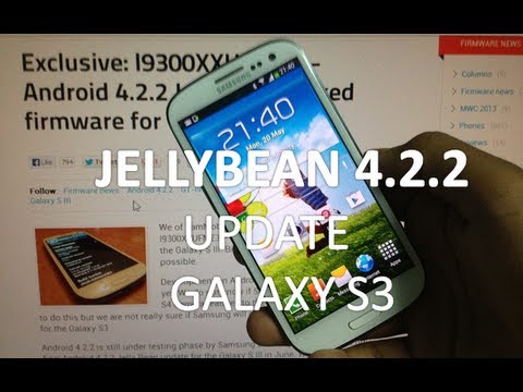 how to update s3 to jelly bean in india