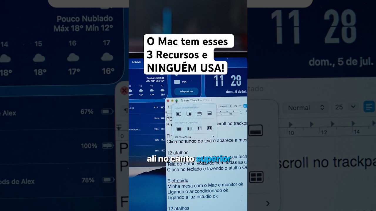 3 Truques do Mac que Pouca Gente Sabe #mac #lifehack