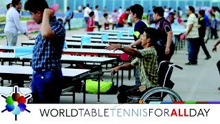 2017 World Table Tennis Day Celebrations!