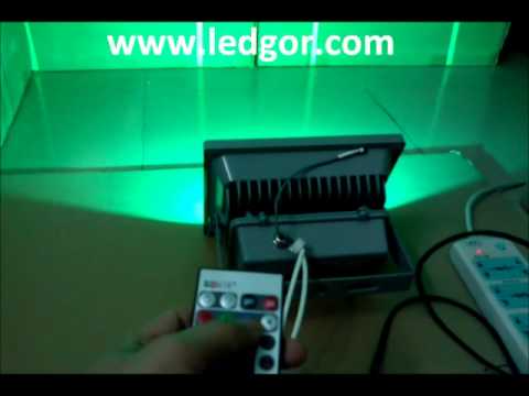 how to control rgb led lights