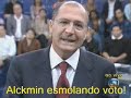 Alckmin esmolando voto!
