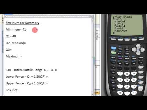 how to obtain quartiles