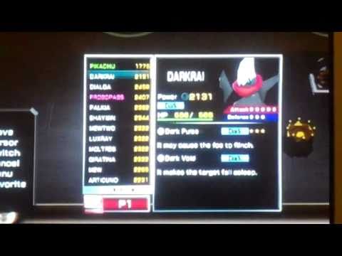 how to get darkrai in pokemon rumble u