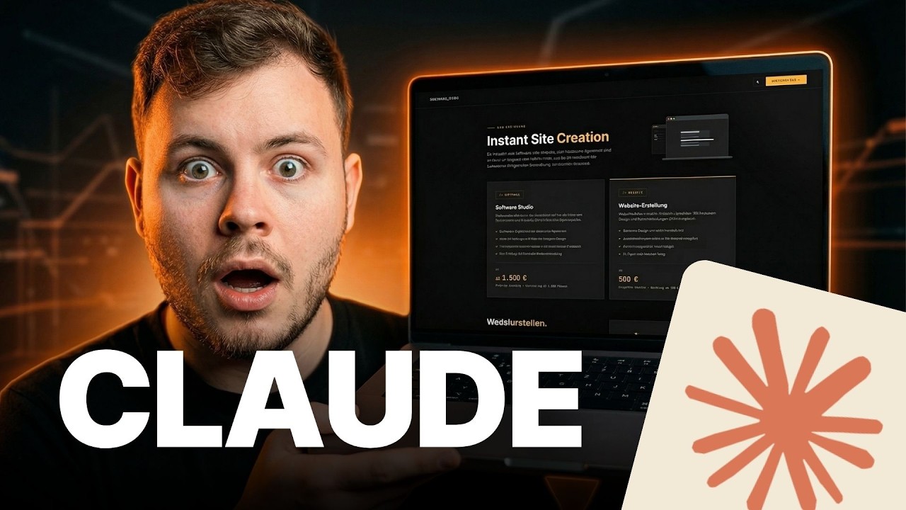 Ich baue eine komplette Website in 1 Stunde (mit Claude)