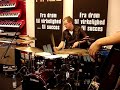 Morten Lund drum solo at a Mike Stern gig