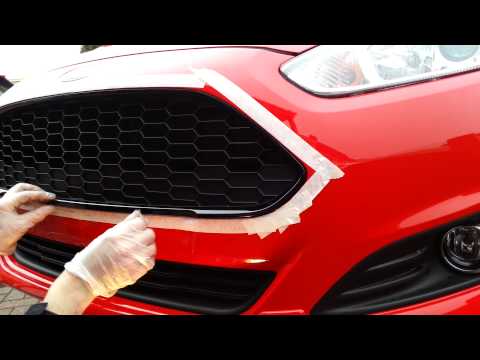 New Ford Fiesta 2013 DIY front grille replacement