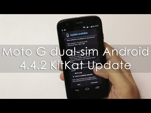 how to update moto g to kitkat in india