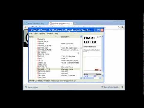 How to Add Image to Cadsoft Eagle Schematic | Rudi's Electronics Blog