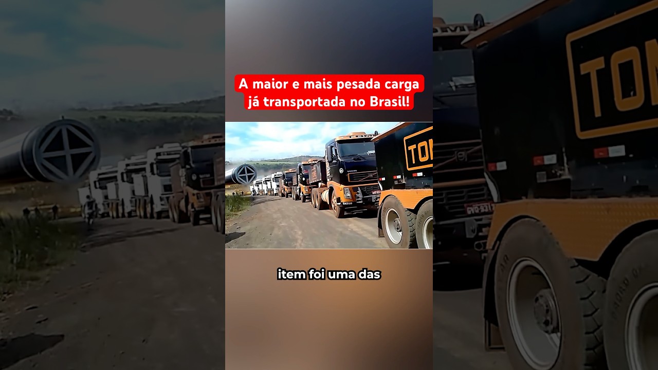 A Maior E Mais Pesada Carga Já Transportada