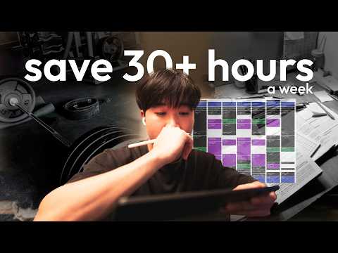 how I make time for LITERALLY everything. (realistic tips)