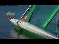 Retournement de Groupama 3 � Dunedin (NZL)