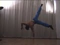 Handstand push-ups one arm 90 degree on a floor youmove