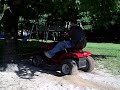 Lawn mower spin out Lawn mower spin out