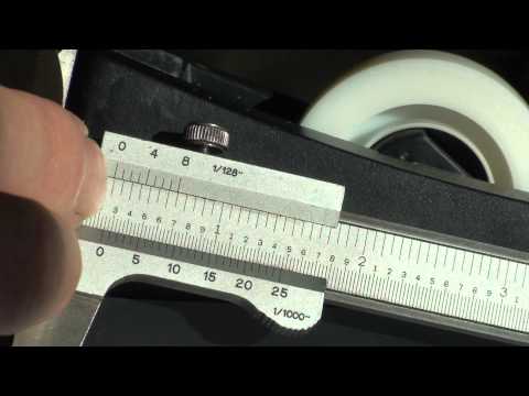 how to read vernier caliper